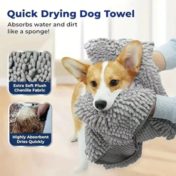 Quick Dry Absorbent Pet Towel