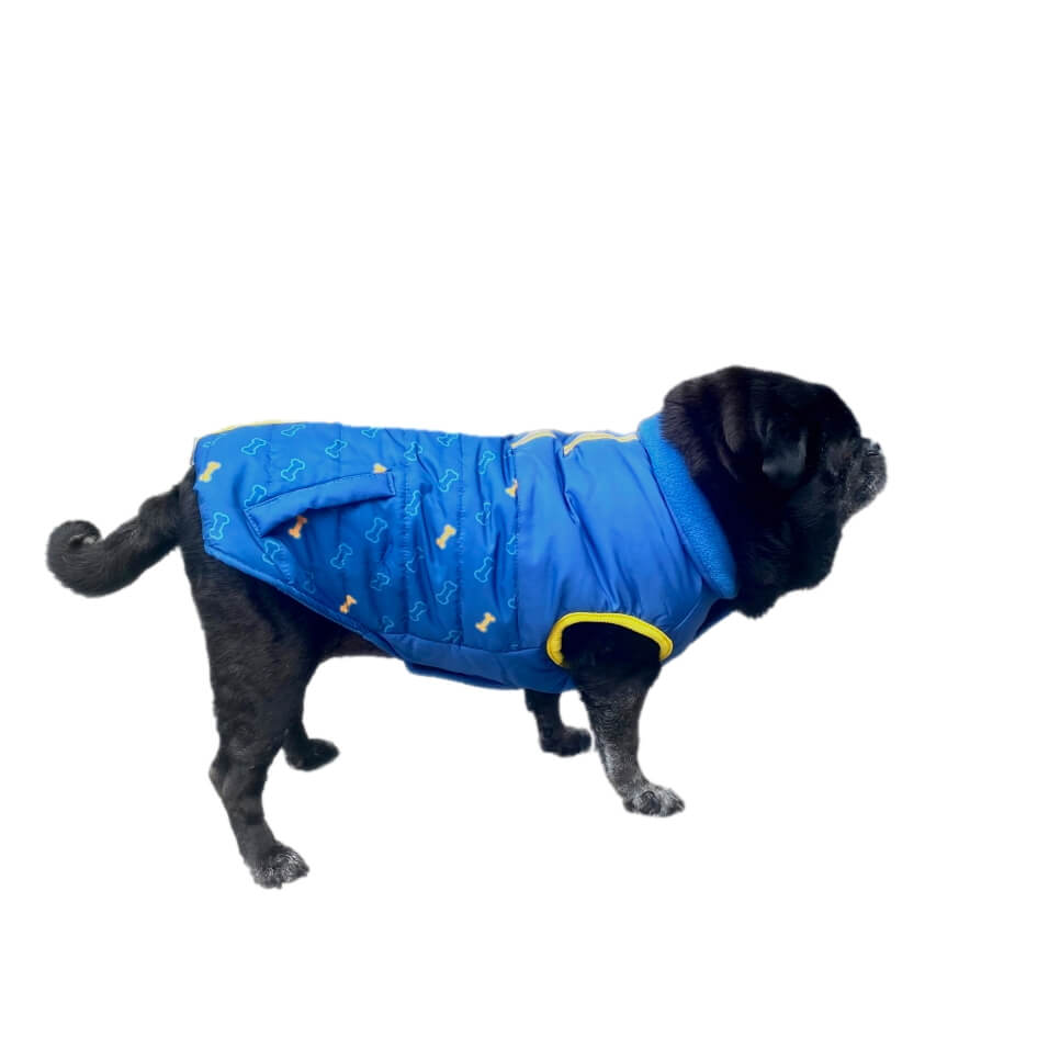 Coat Blue Bone Reflective