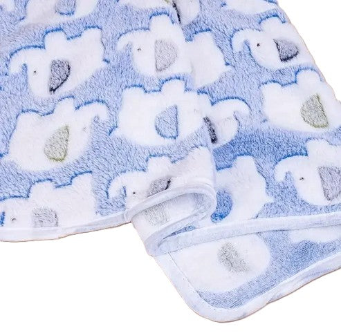 Blanket Soft Cozy Cartoon Elephant