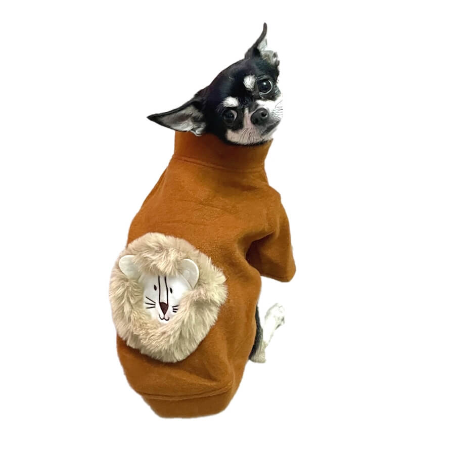 Coat Fleece Plush Lion