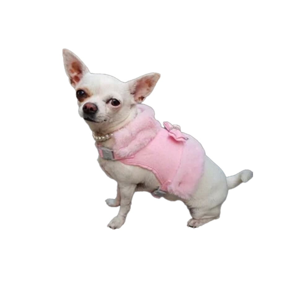 Harness Fur Trim with Lead