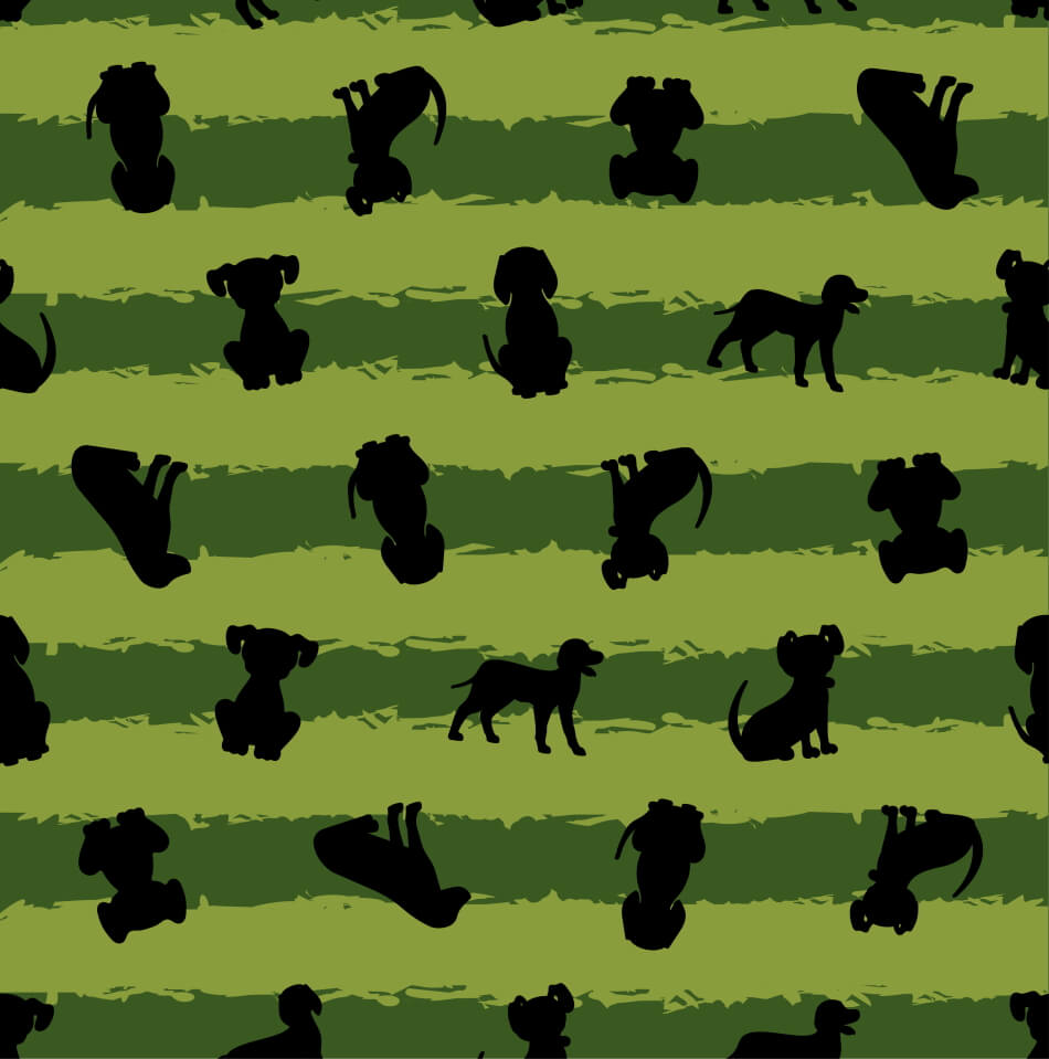 Belly Band Wrap Camo Canines