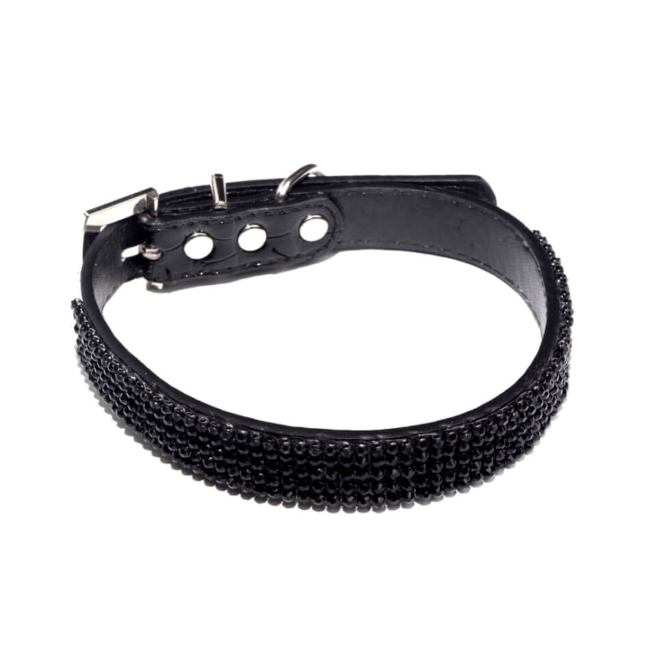 Collar Black Diamante