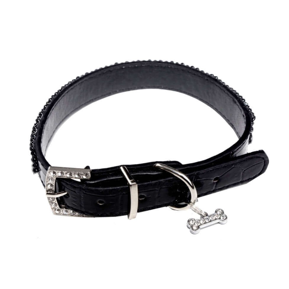 Collar Black Diamante