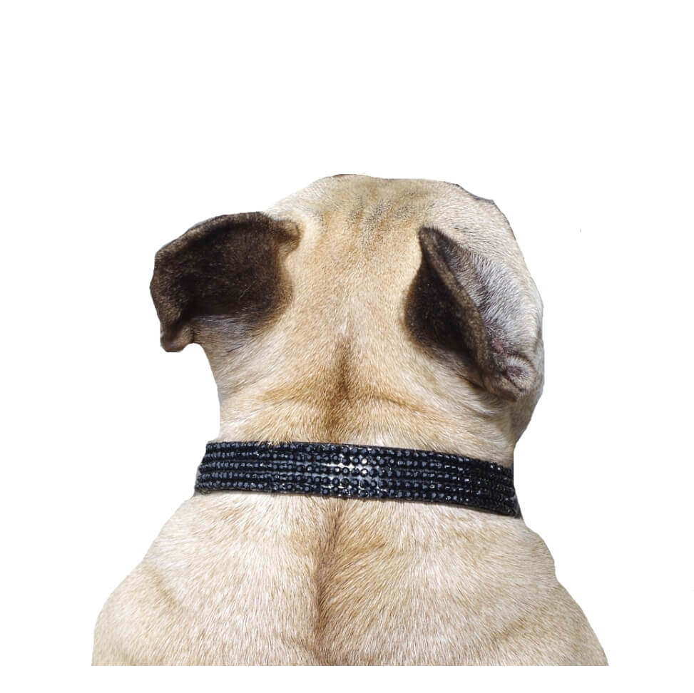 Collar Black Diamante