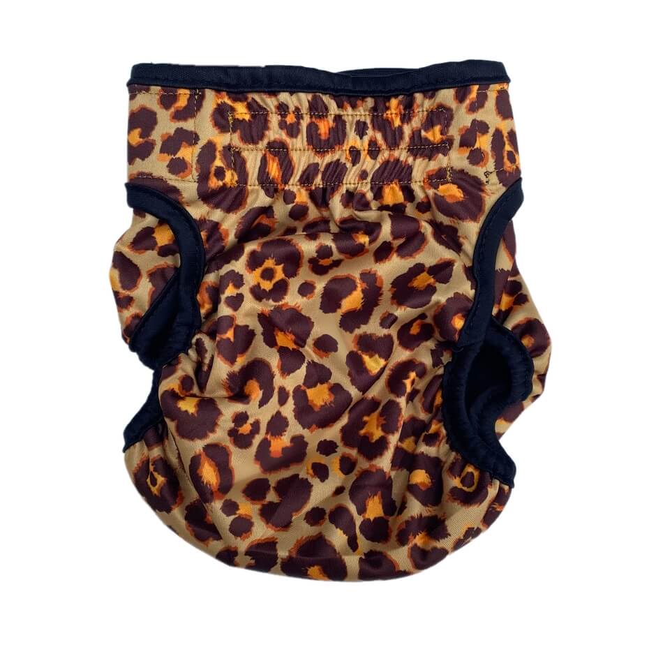 Sanitary Pants Luxury Leopard