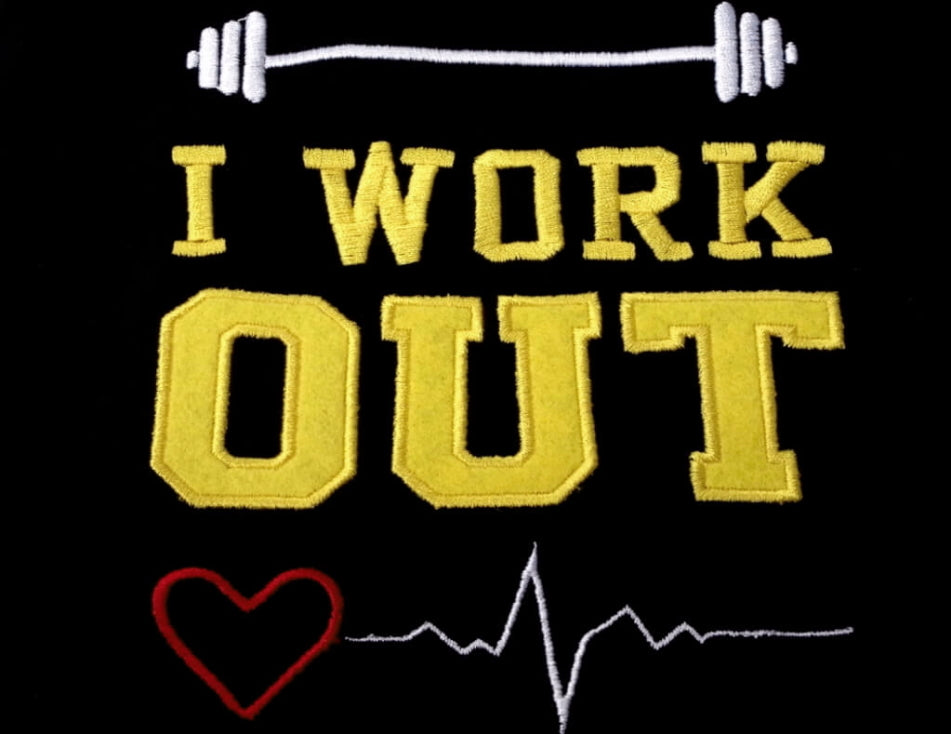 Shirt Black Work Out