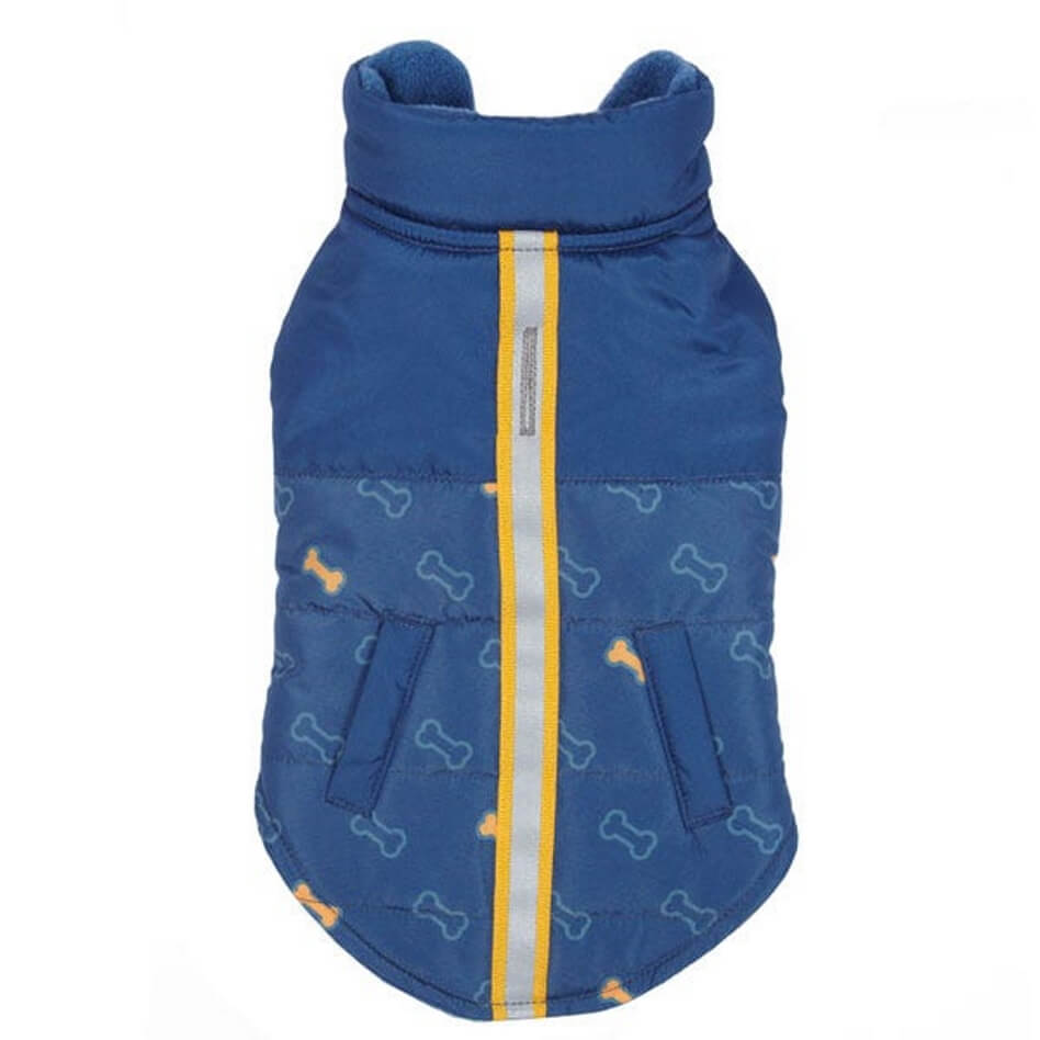 Coat Blue Bone Reflective