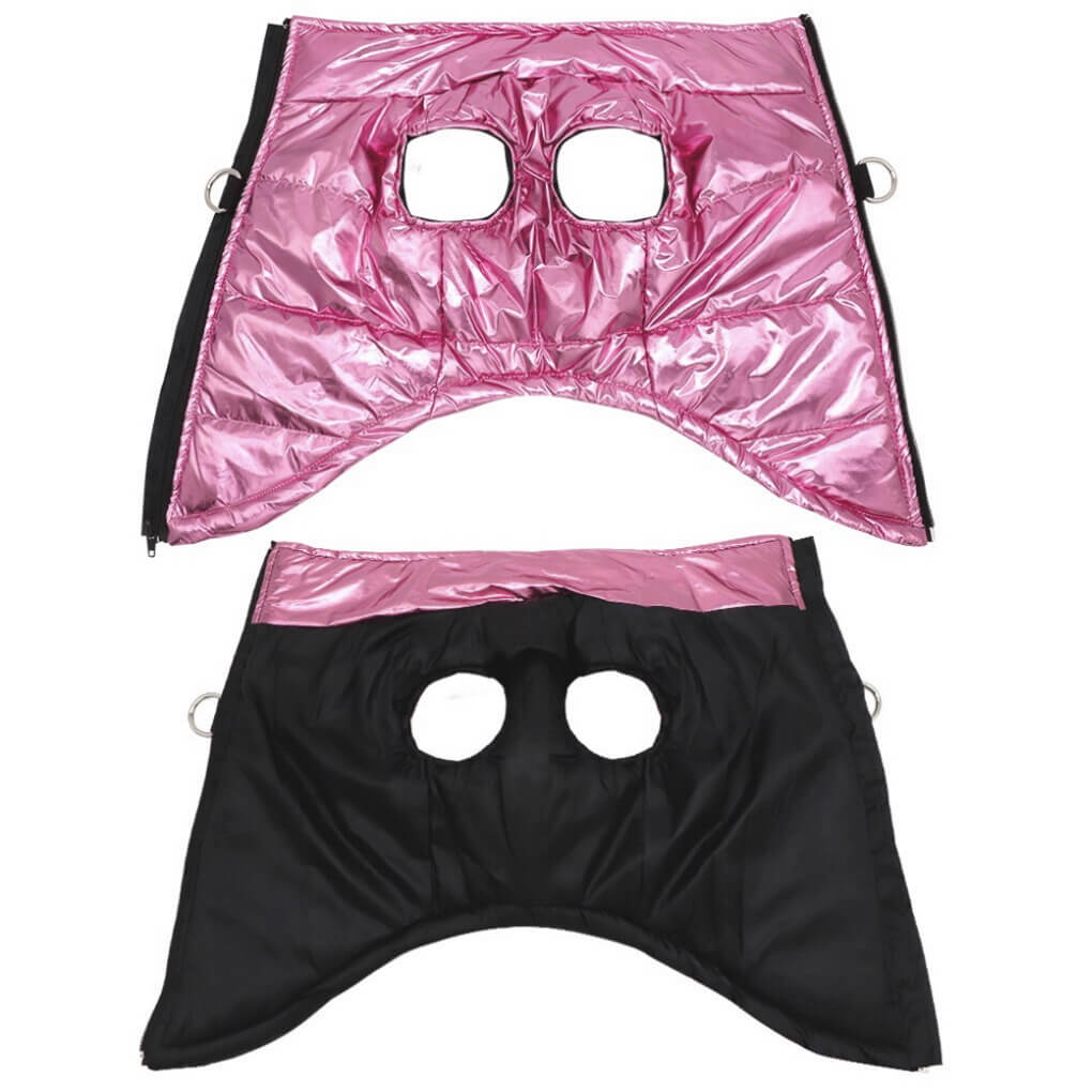 Coat Shiny Pink Puffer Parka