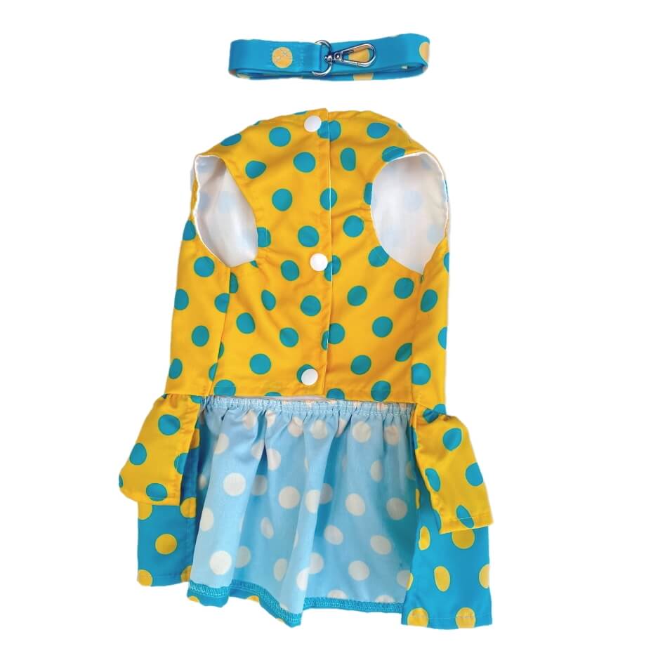 Dress Sunshine Spots with Matching Lead