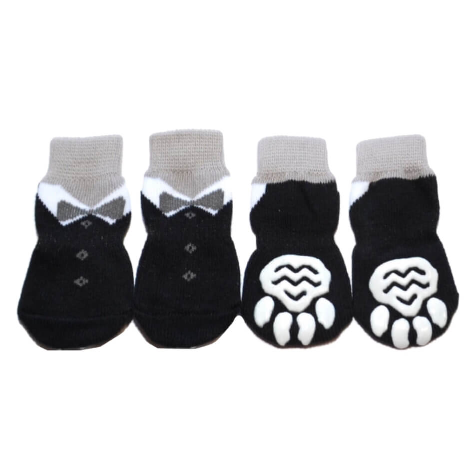 Non-Slip Socks Tuxedo