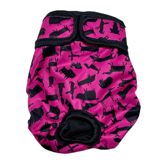Sanitary Pants Pink Pooches