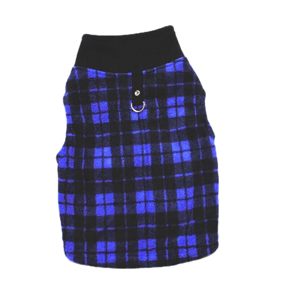 Sweater Fleece Small Check