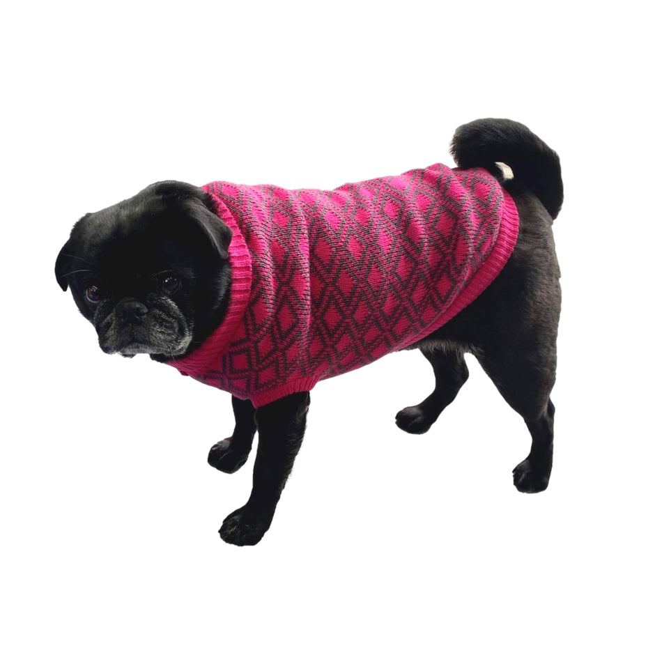 Sweater Hot Pink Diamonds