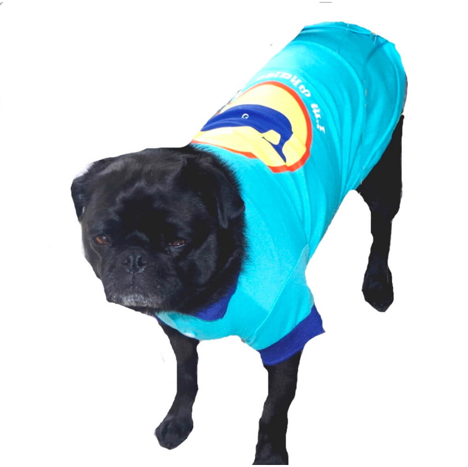 Shirt Blue Whale Sun Safe Protection 40+ SPF