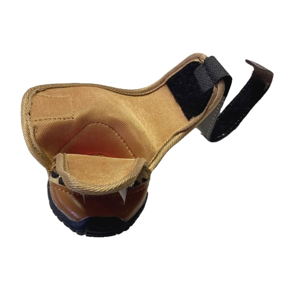 Large Paw Non-Skid Shoes Leopard