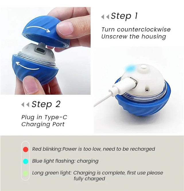 Electronic Interactive Bouncing Ball