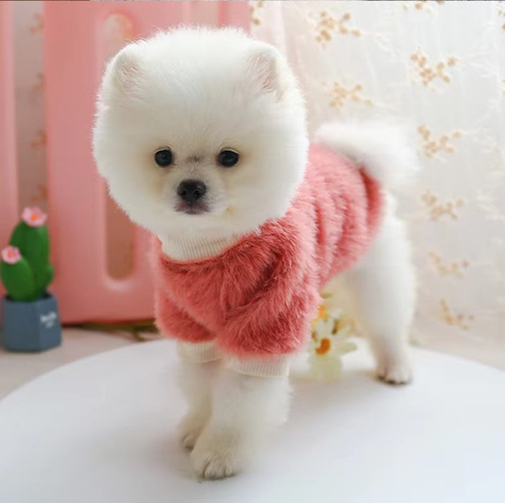 Sweater Fleece Plush Daisy