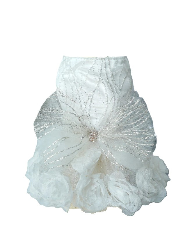 Dress Formal Sequins and Flowers