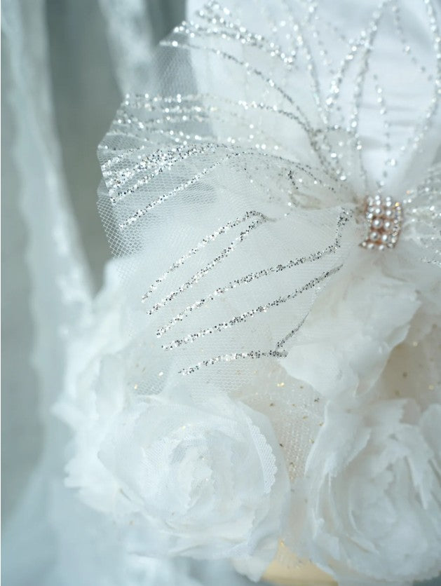 Dress Formal Sequins and Flowers