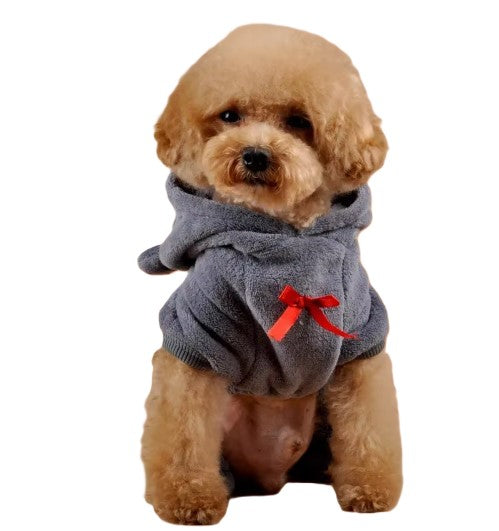 Jumpsuit Grey Teddy Hoodie