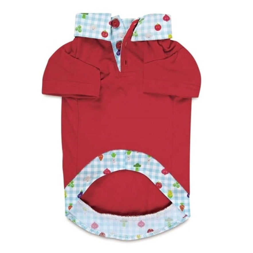 Shirt Red Happy Veggies