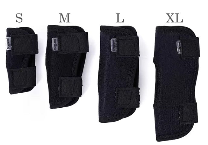 Dog short leg knee support single sizes