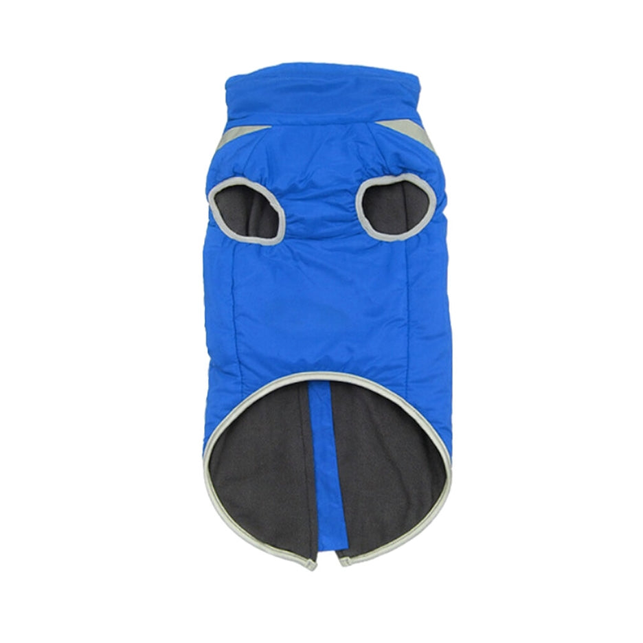 Coat Reflective Weatherproof Blue