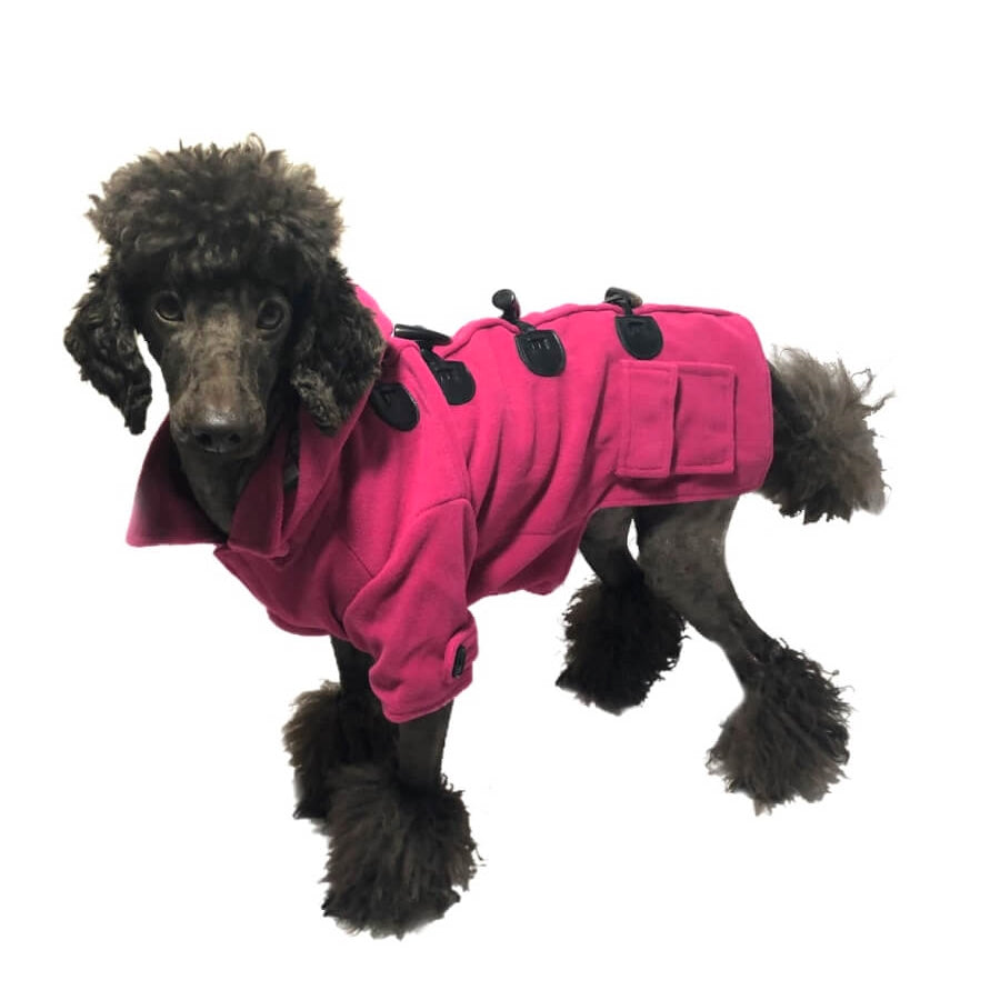 Coat Hot Pink Duffle