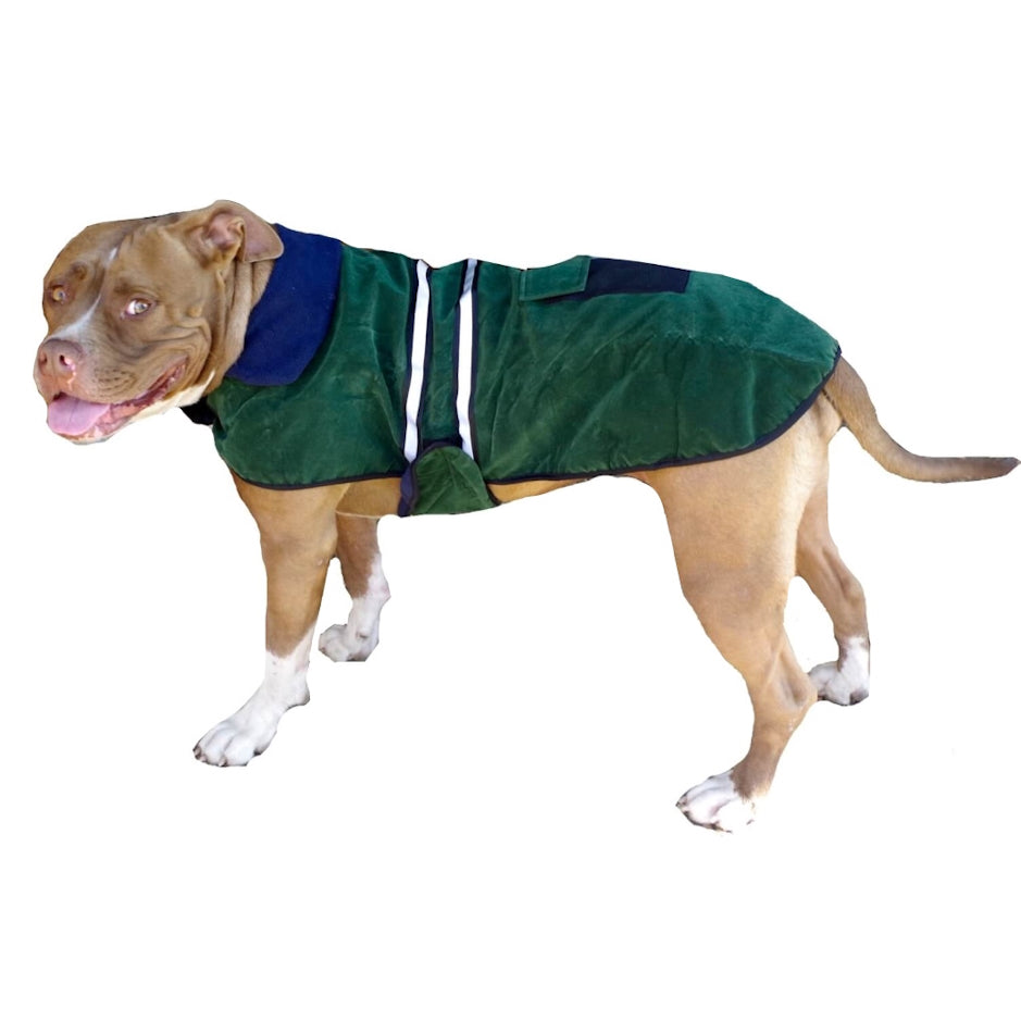 Coat Reflective Green