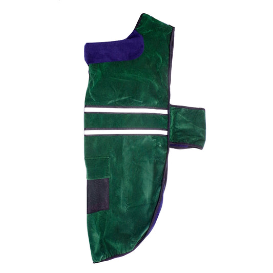 Coat Reflective Green
