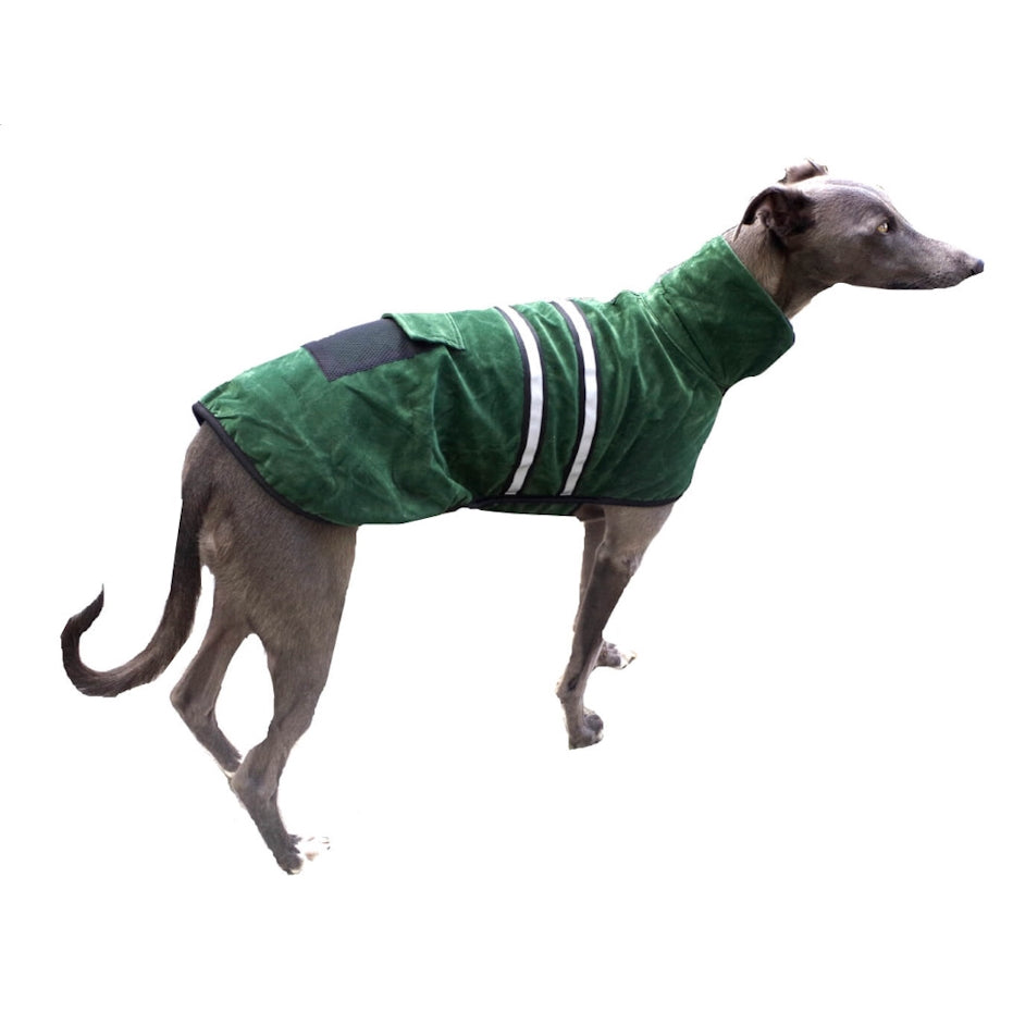 Coat Reflective Green