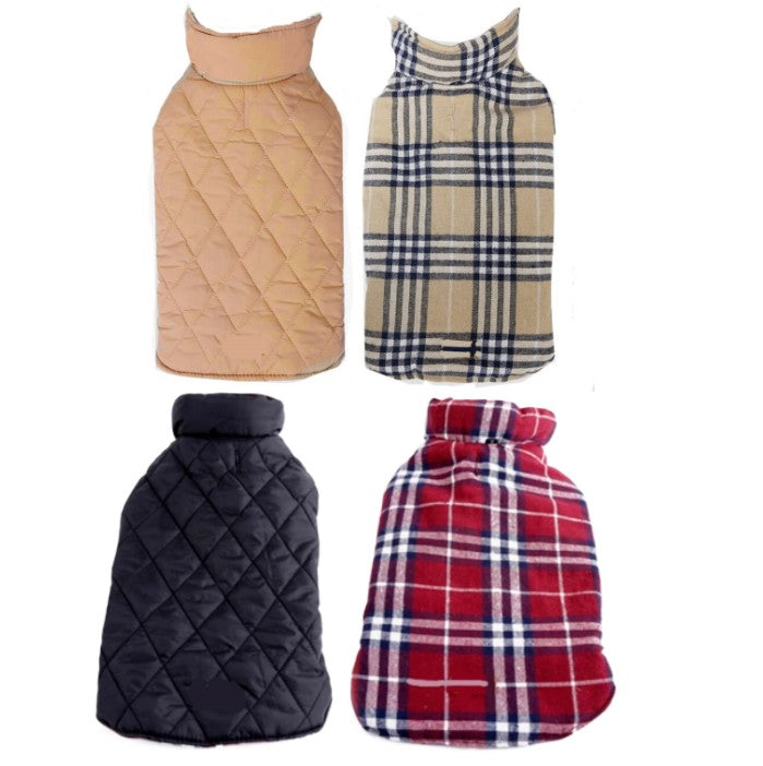 Coat Reversible Check