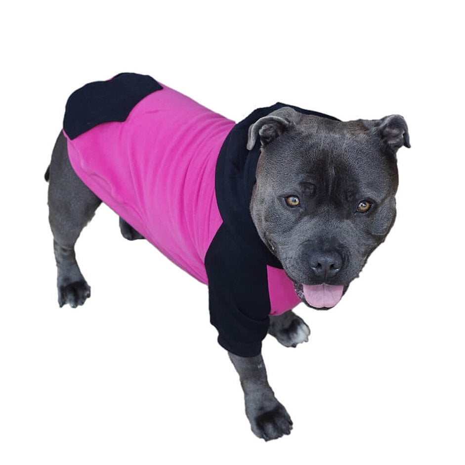 Hoodie Fleece Hot Pink