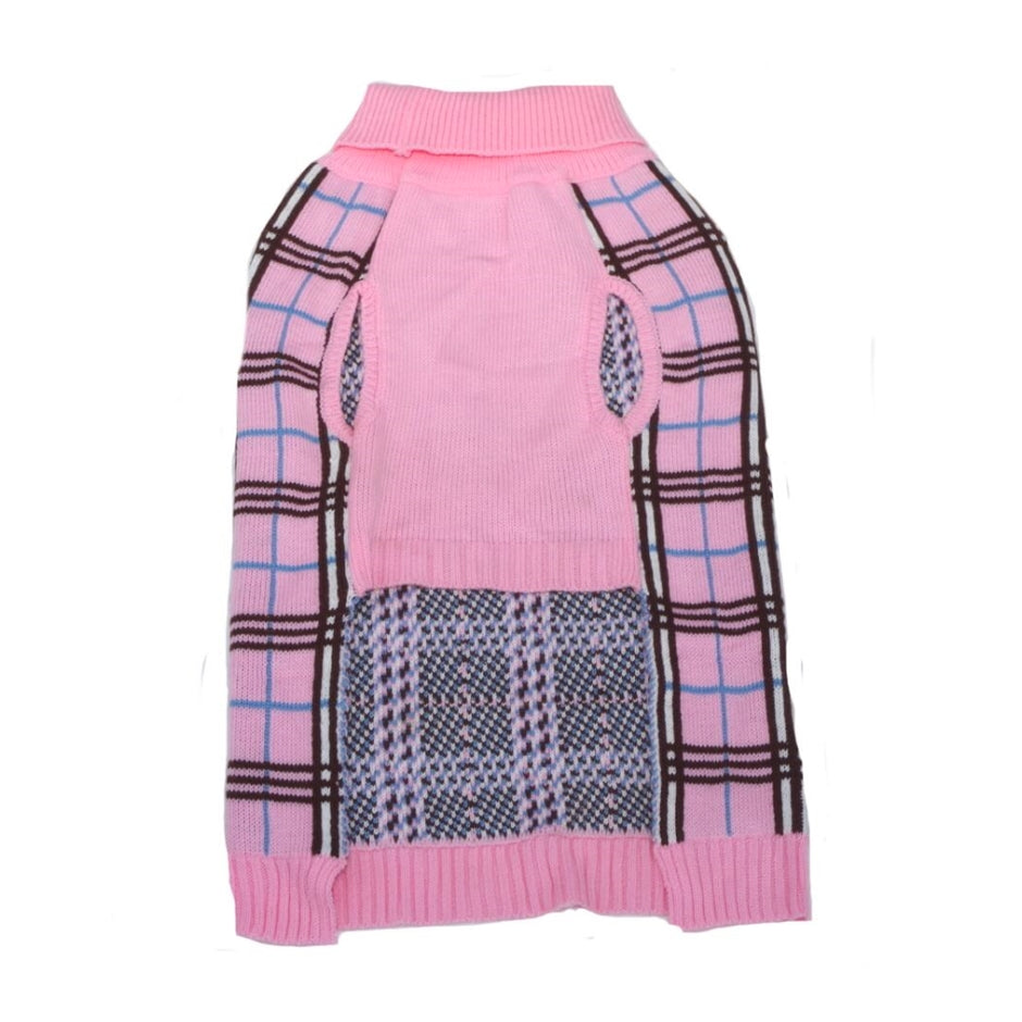 Sweater Pink Check