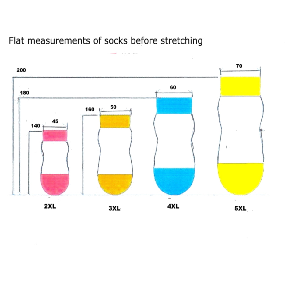 Large Paw Non-Slip Socks Brown Bee