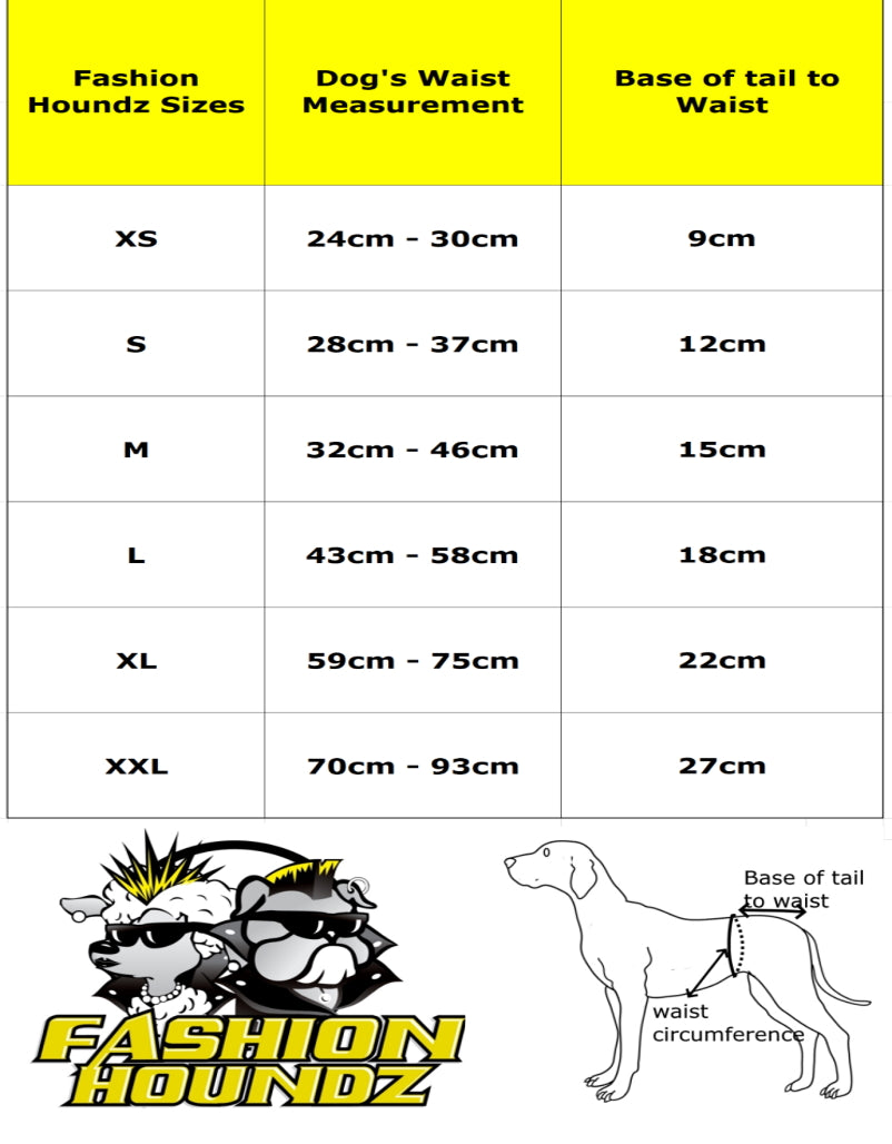 Sanitary Pants Dazzling Dogs