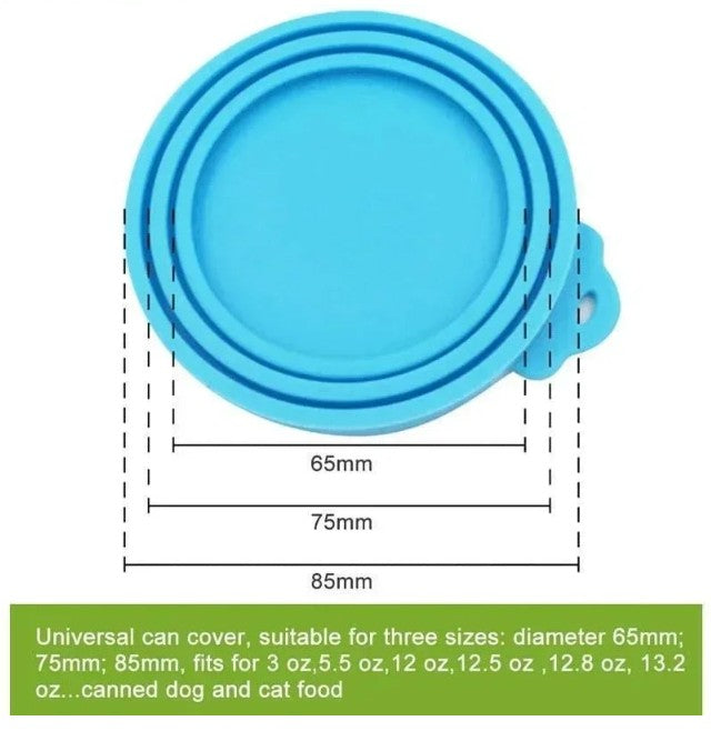 Pet Can Cover & Spoon Set