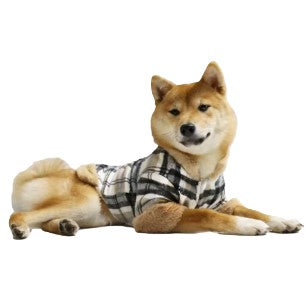 Coat Plush Fleece Plaid