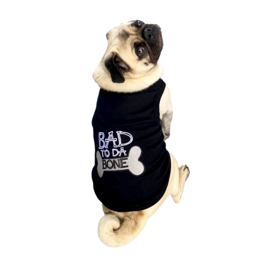 Shirt Black Bad To Da Bone