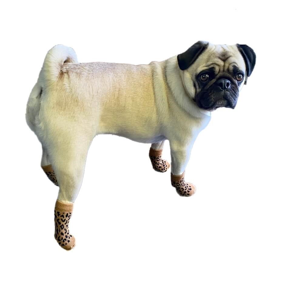 Non-Slip Socks Leopard