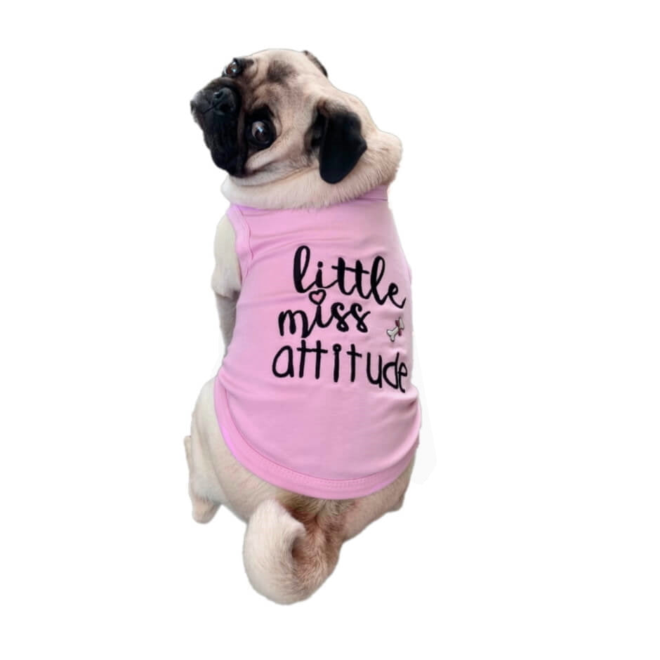 Shirt Pink Little Miss Attitude