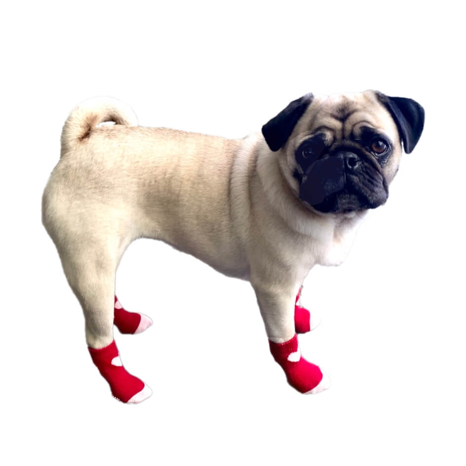 Non-Slip Socks Red Heart