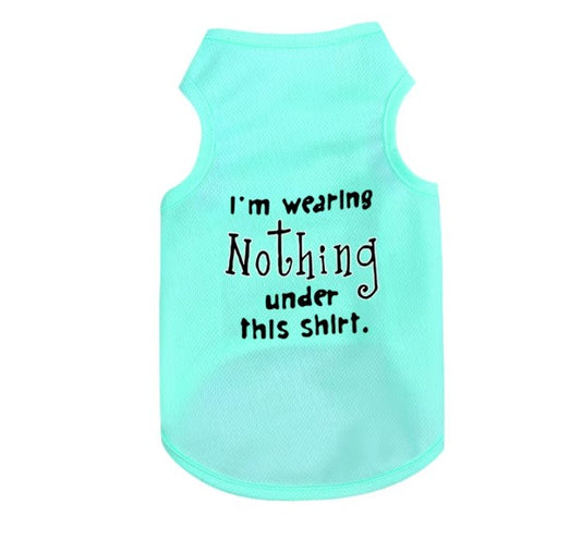 Shirt Nothing Underneath