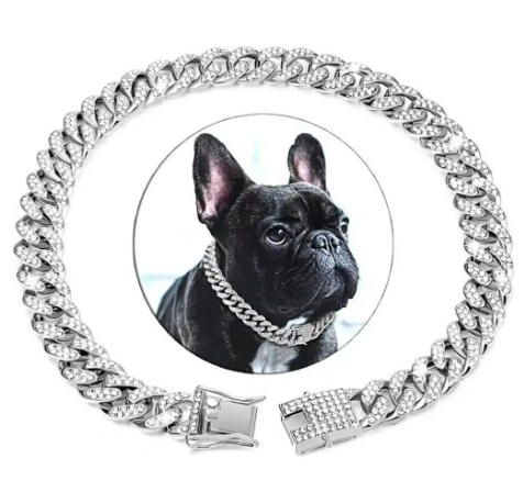 Necklace Sparkling Rhinestone Chain