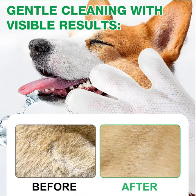 Pet Glove Wipes