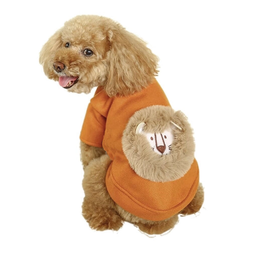 Coat Fleece Plush Lion