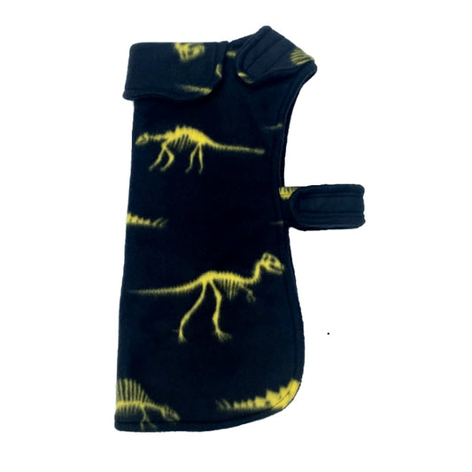 Coat Fleece Black Night at the Musuem