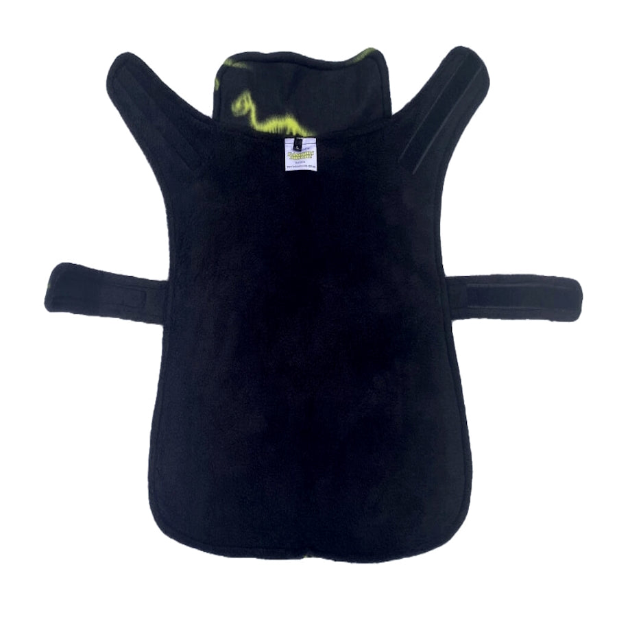 Coat Fleece Black Night at the Musuem