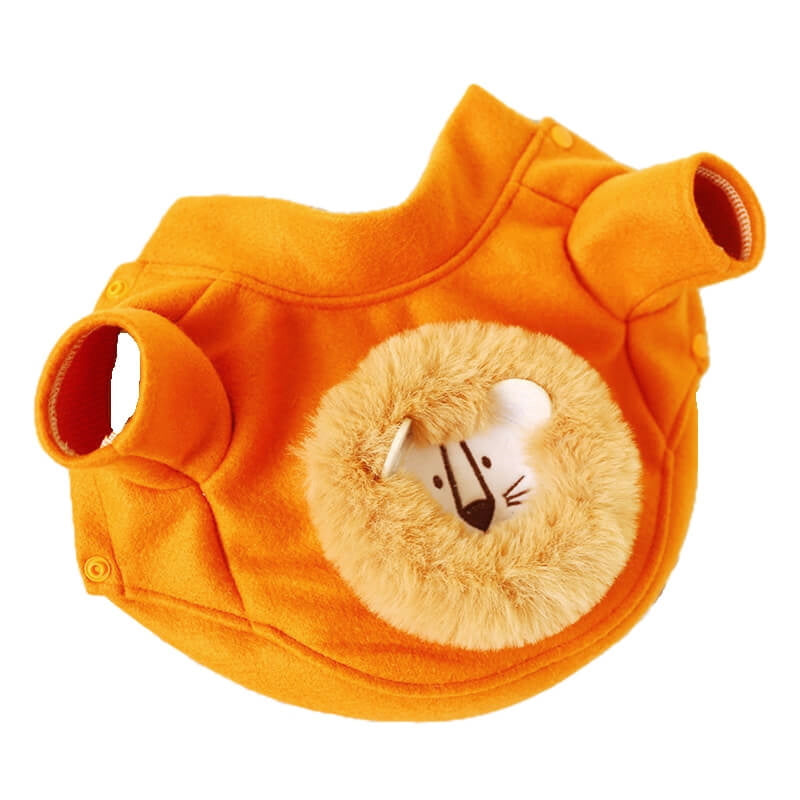 Coat Fleece Plush Lion